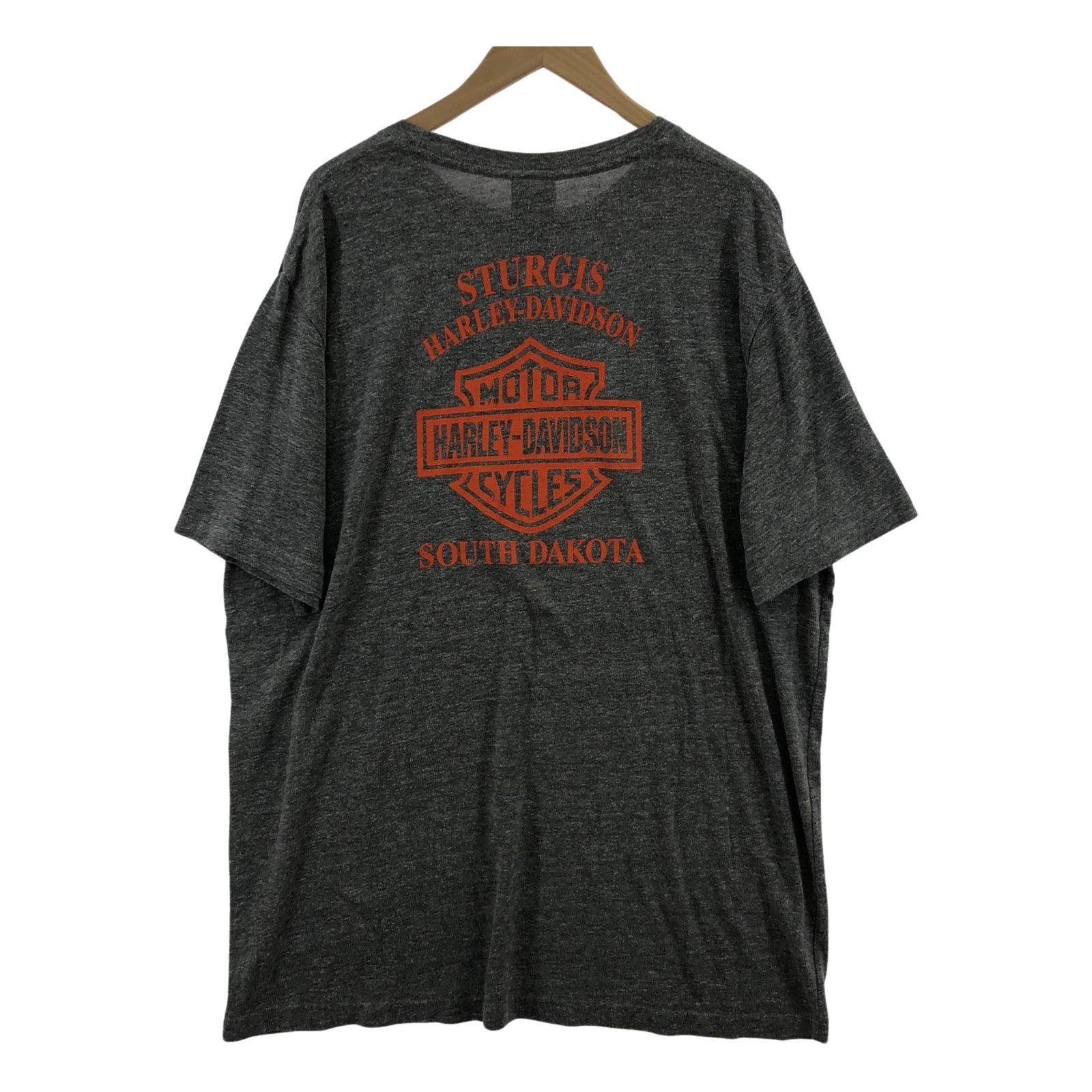 その他トップス Harley-Davidson 00s S/SプリントTe グレー