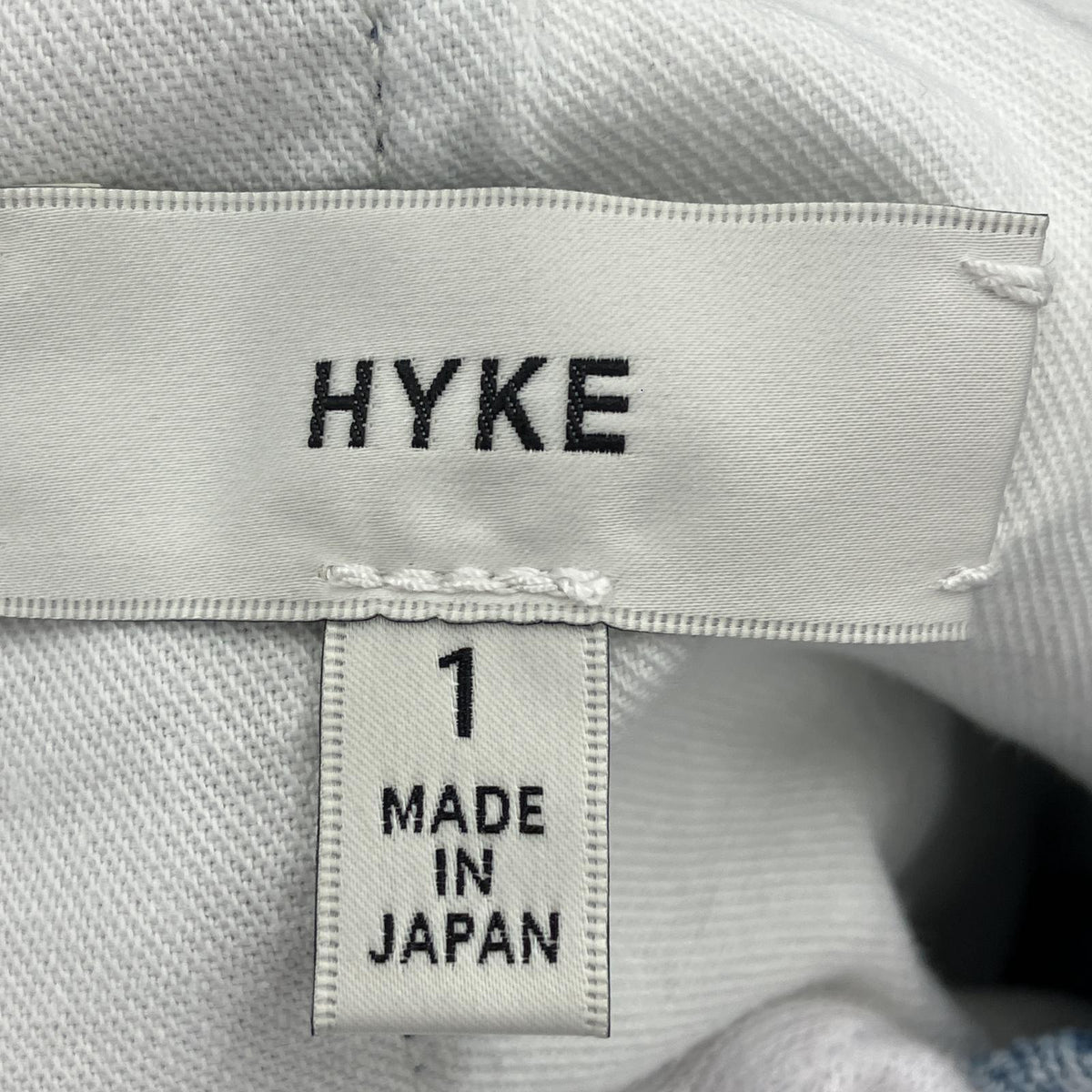 その他ボトムス HYKE デニムショートパンツ イージーショーツ 01 13250-6901 1 ブルー