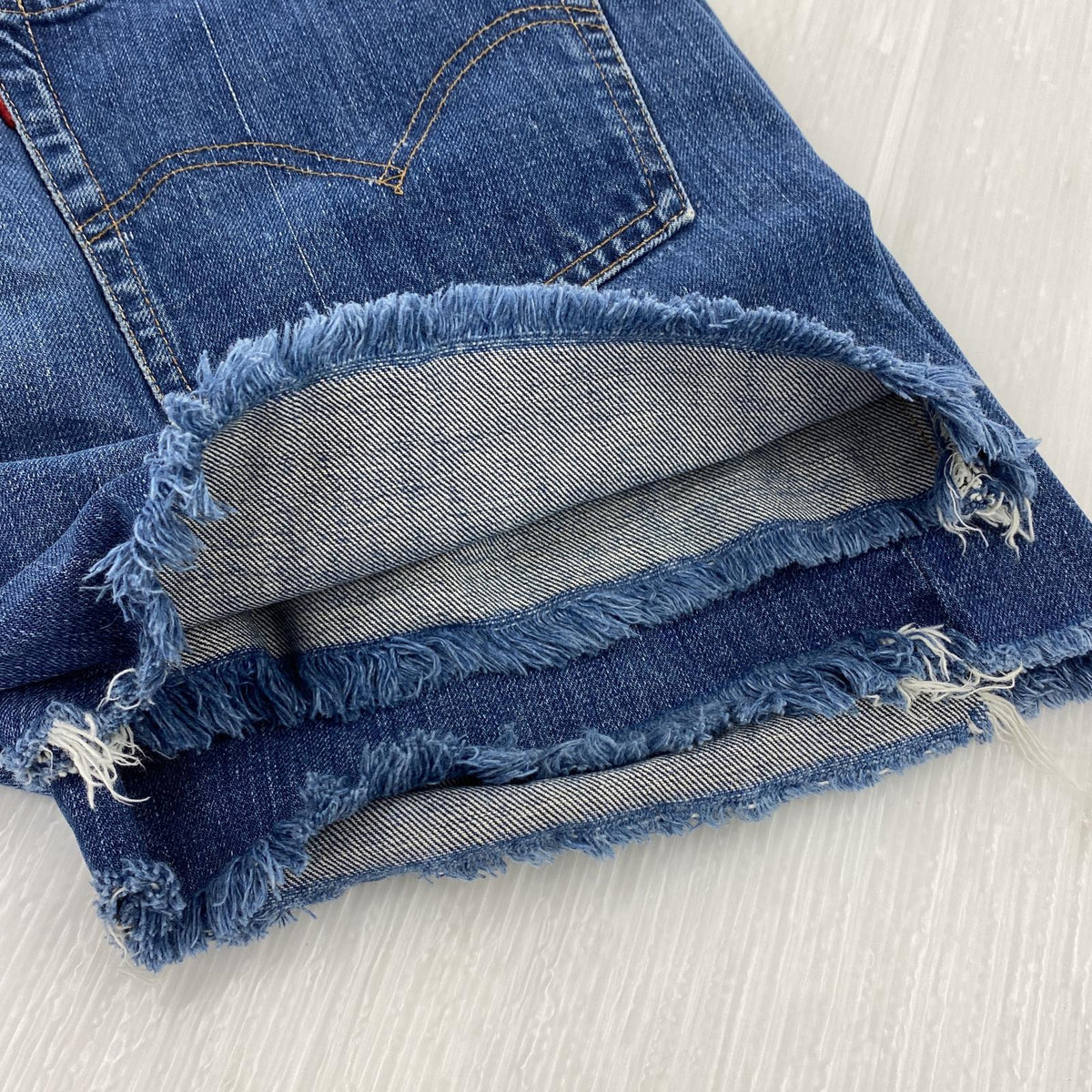 その他ボトムス Levi's 505 ～70ｓ BIG E ｶｯﾄｵﾌ 34/30 ブルー