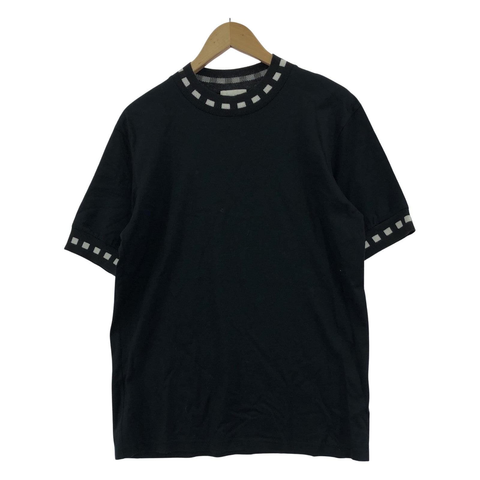 その他トップス LITTLEBIG 22SS リブ S/S Tee siz M ブラック
