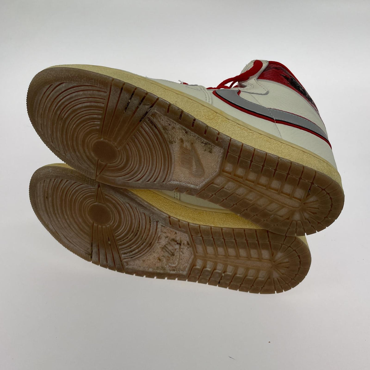 スニーカー NIKE Jordan Air Ship SP University Red FN8675-100 (27) 27cm (US9 UK8 1/2 EU44) ホワイト