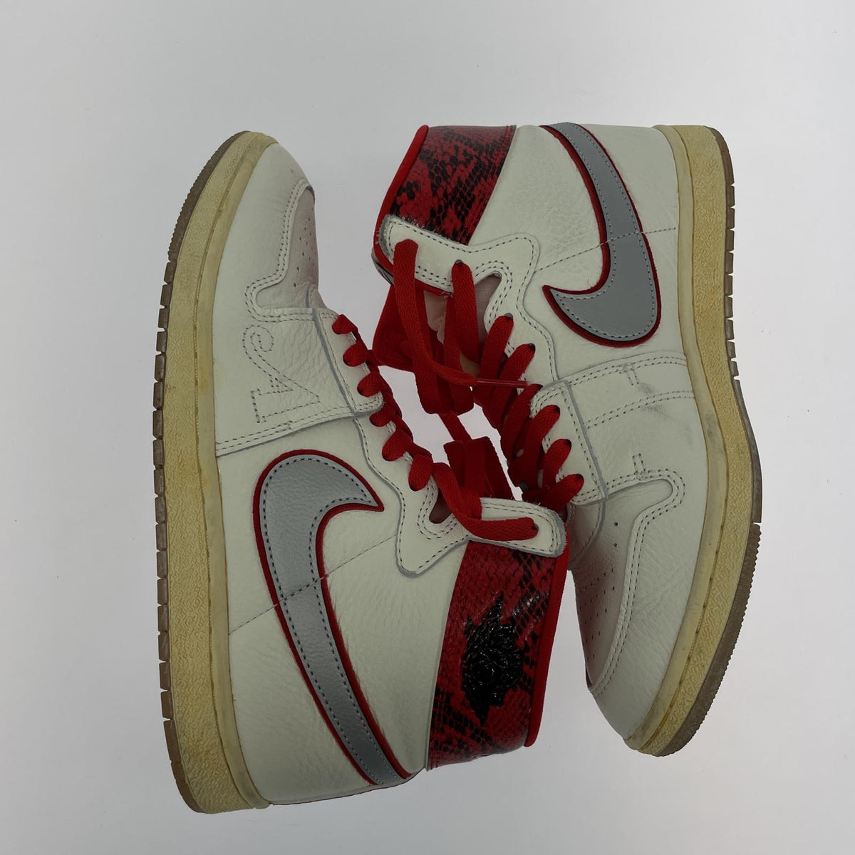 スニーカー NIKE Jordan Air Ship SP University Red FN8675-100 (27) 27cm (US9 UK8 1/2 EU44) ホワイト
