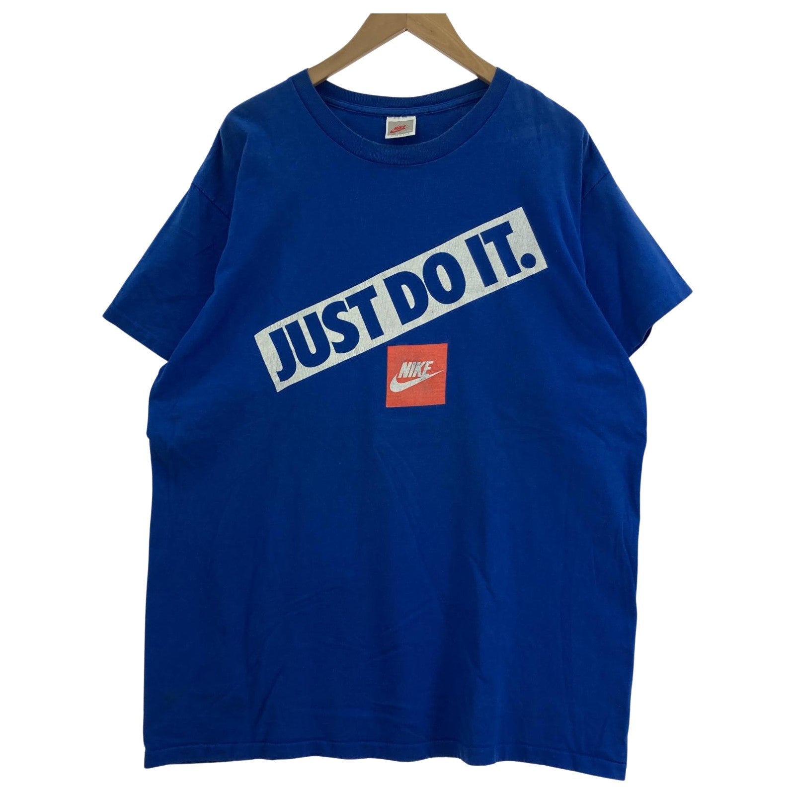 その他トップス 90s NIKE S/S Tee 青 XL