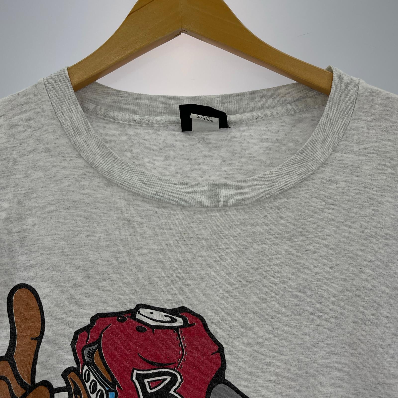 その他トップス 90s CHICAGO BULLS Changes No.1 両面プリントTee XL GRY グレー