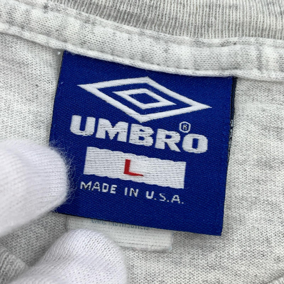 その他トップス 90s UMBRO USA製 青タグ グッドデザイン Tee グレー (L) L グレー