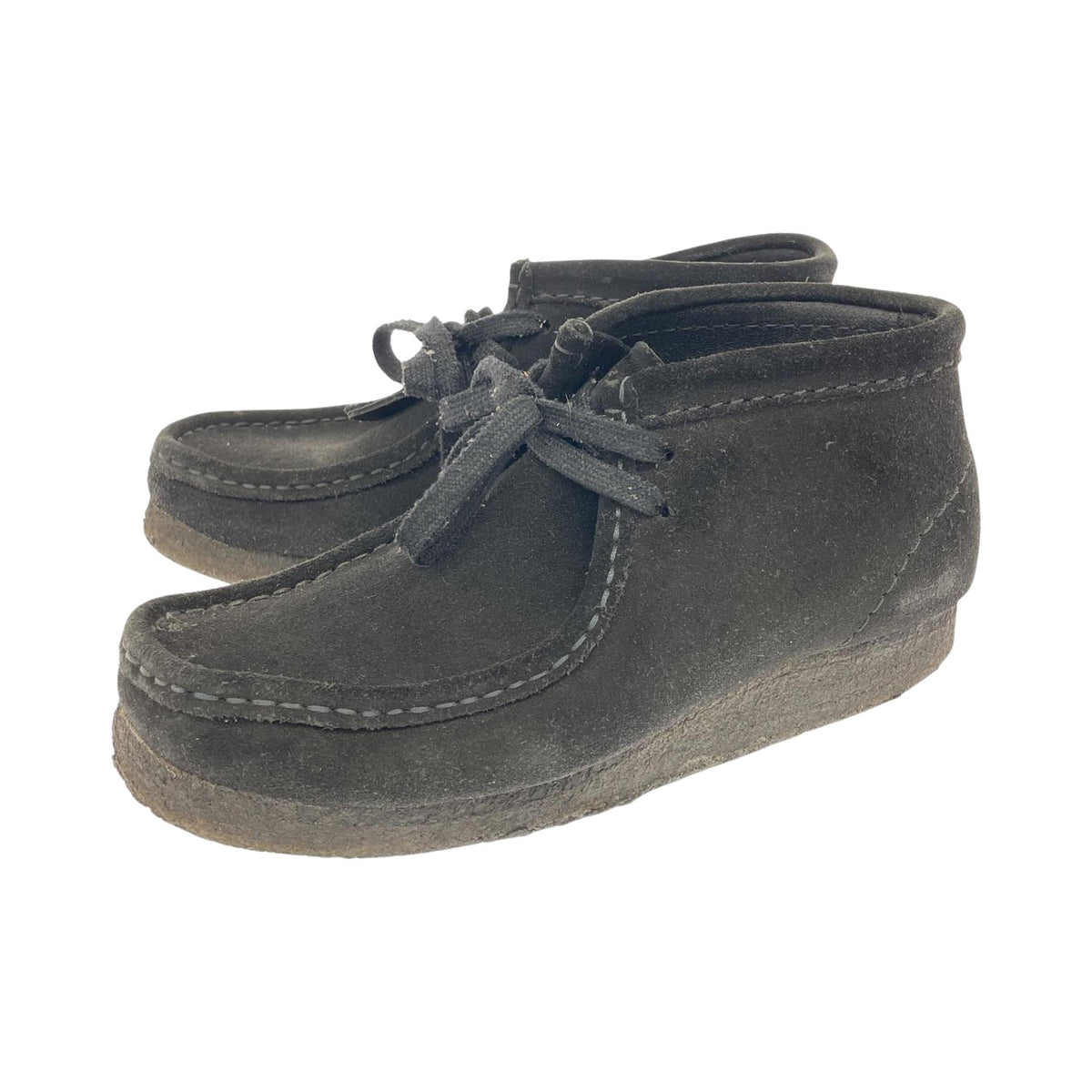 ブーツ Clarks 61355798 Wallabee Boot (22.5) 23cm (US5 UK4 1/2 EU36) ブラック