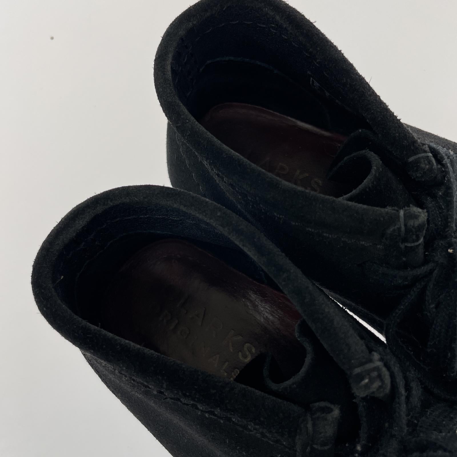 ブーツ Clarks 61355798 Wallabee Boot (22.5) 23cm (US5 UK4 1/2 EU36) ブラック