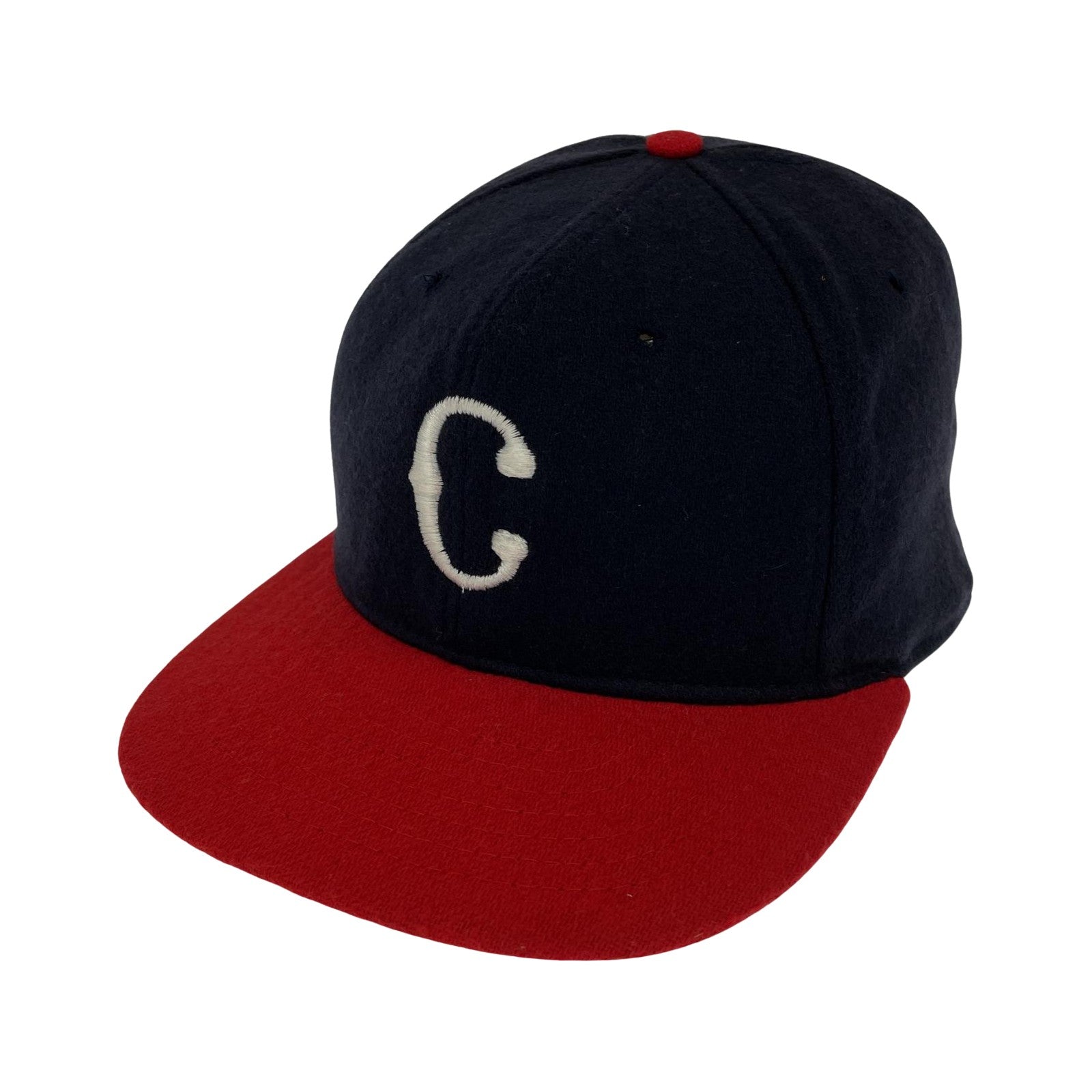 その他帽子 VINTAGE 80S NEW ERA ROMANタグ 青白 ツバ裏緑
