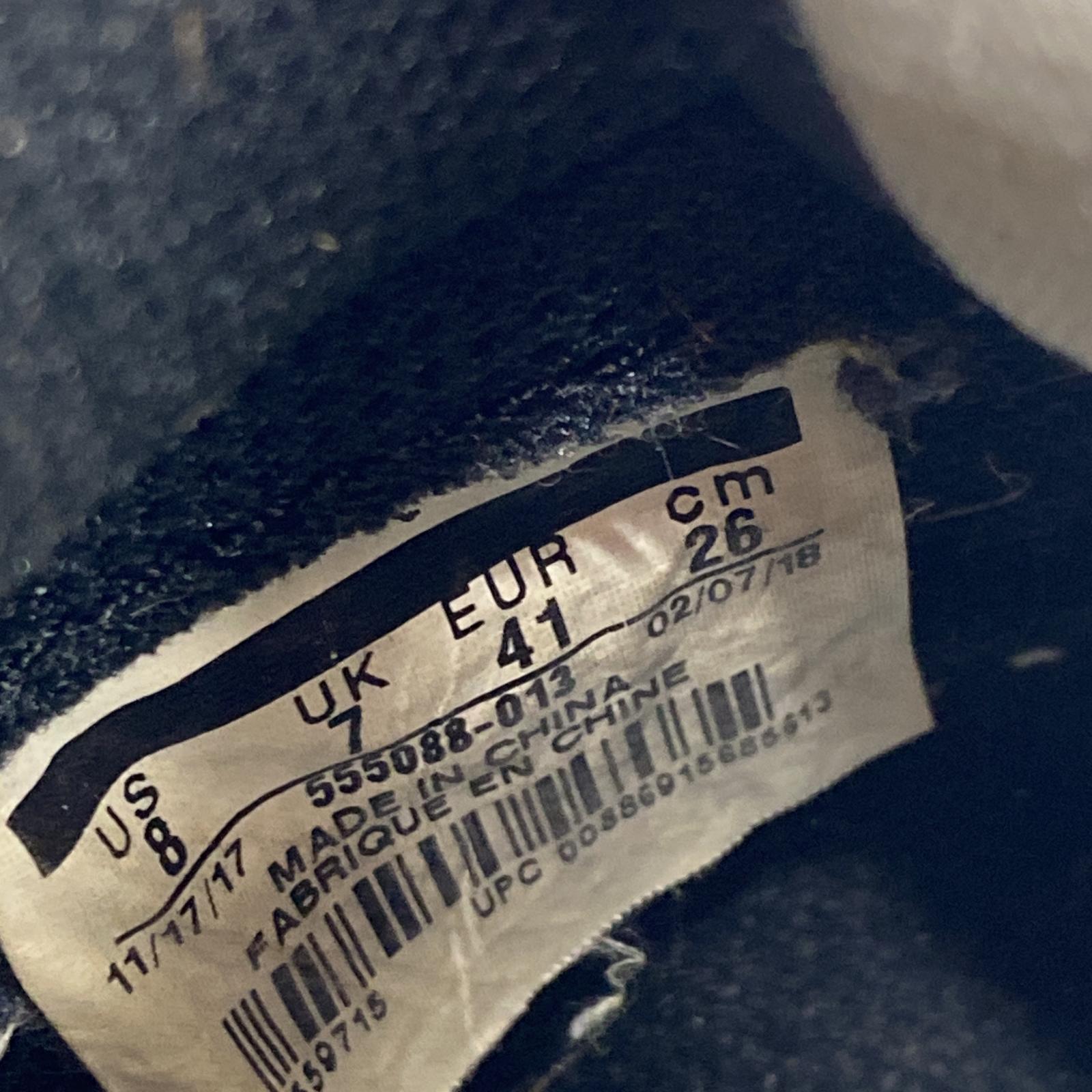 スニーカー NIKE Air Jordan 1 Retro High OG Shadow (2018) 555088-013 (26) 26cm (US8 UK7 1/2 EU42) ブラック