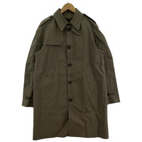 その他アウター E.TAUTZ×MACKINTOSH ｺﾞﾑ引き ｼﾝｸﾞﾙ ﾄﾚﾝﾁｺｰﾄ ｶｰｷ カーキ