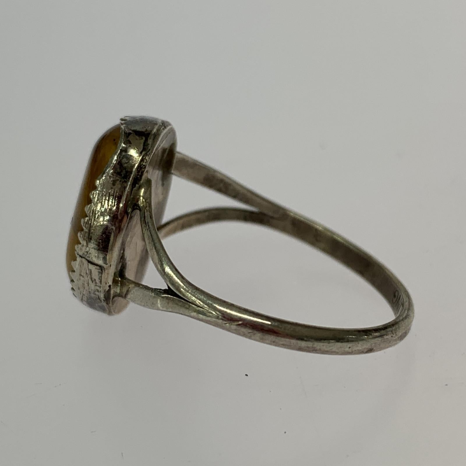 リング・指輪 Umber Turquoise ring シルバー