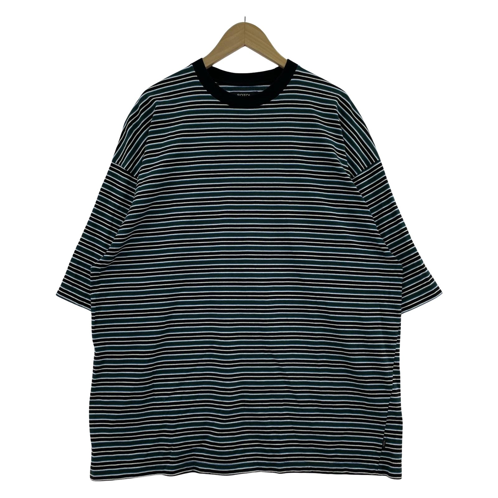その他トップス ROTOL TWIST TEE S/SボーダーTee 3