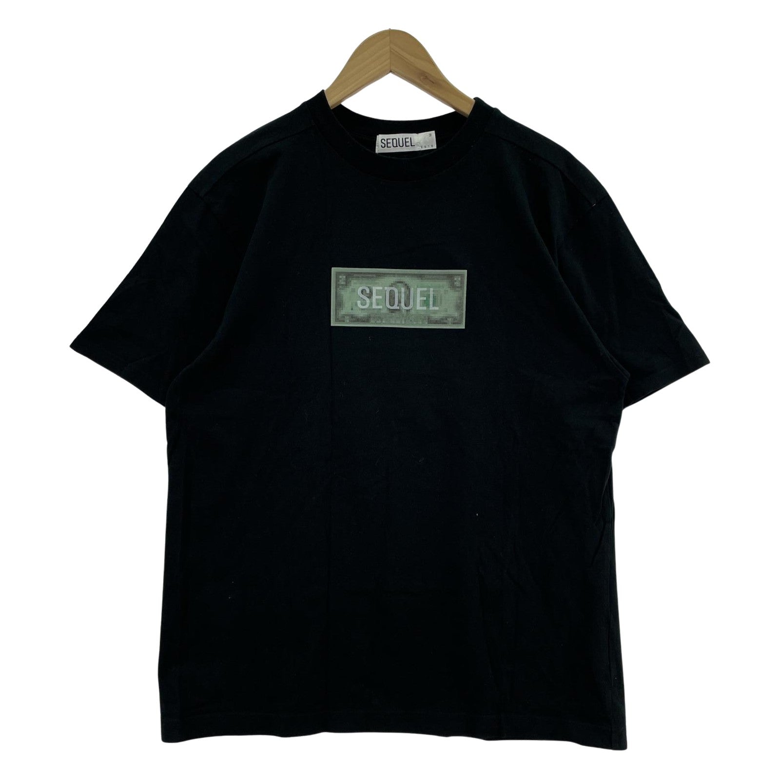 その他トップス SEQUEL ドル札プリントTee M M ブラック