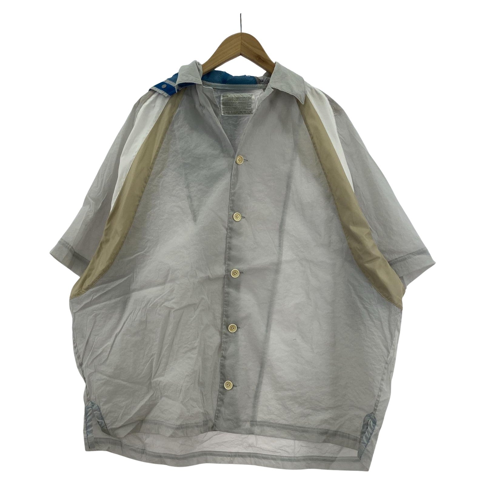 長袖シャツ kolor 24SS SHIRTS 2 グレー 2 グレー