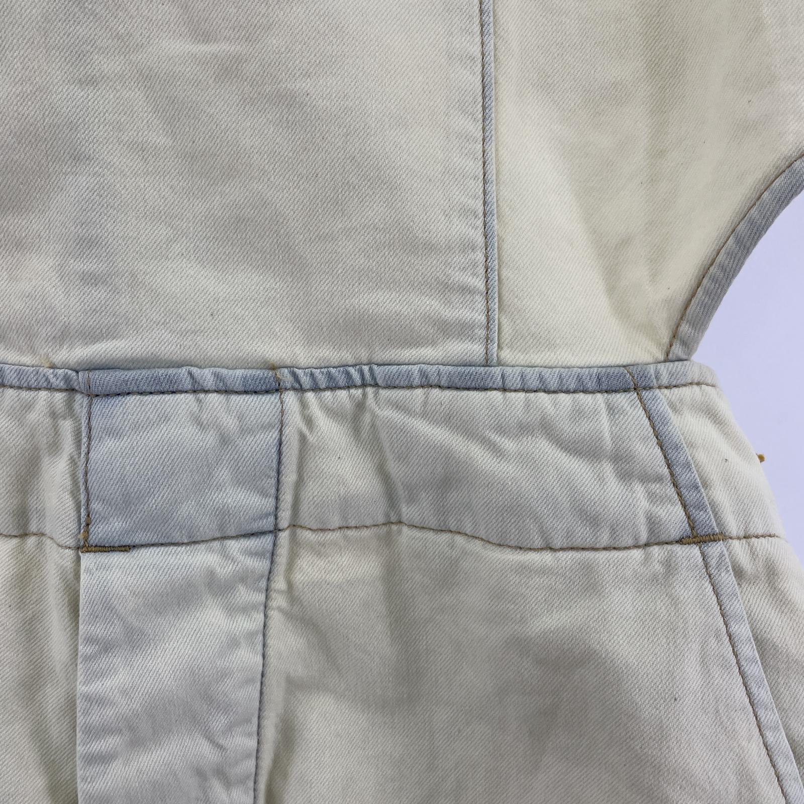 その他ボトムス PHOTOCOPIEU OVERALL (IOANAH) ｵｰﾊﾞｰｵ-ﾙ 38 ｻｯｸｽ MOD 231IAN 38 ホワイト