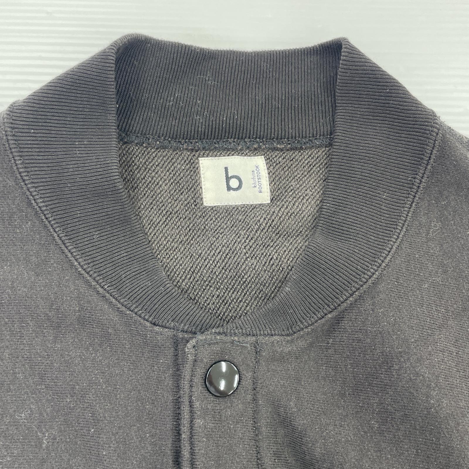 その他トップス blurhms スウェットジャケット 黒 4 ブラック