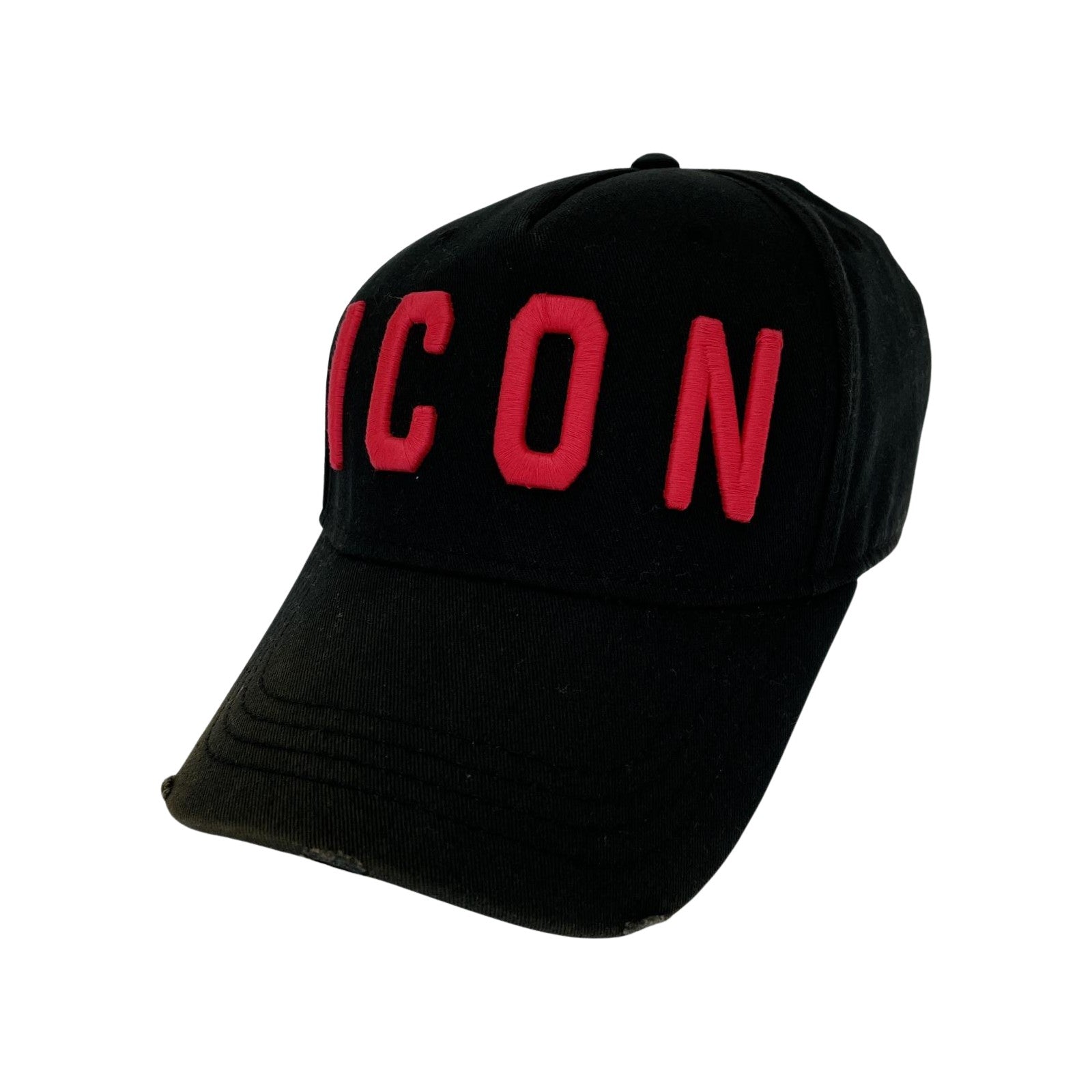 キャップ DSQUARED2 ICON BASEBALL CAP S82BC4001 黒 ピンク ブラック