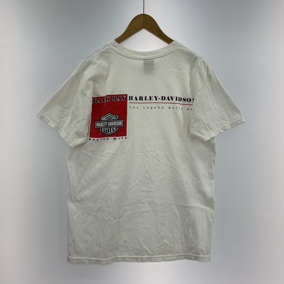その他トップス HARLEYDAVIDSON プリントT 1999 白 L ホワイト
