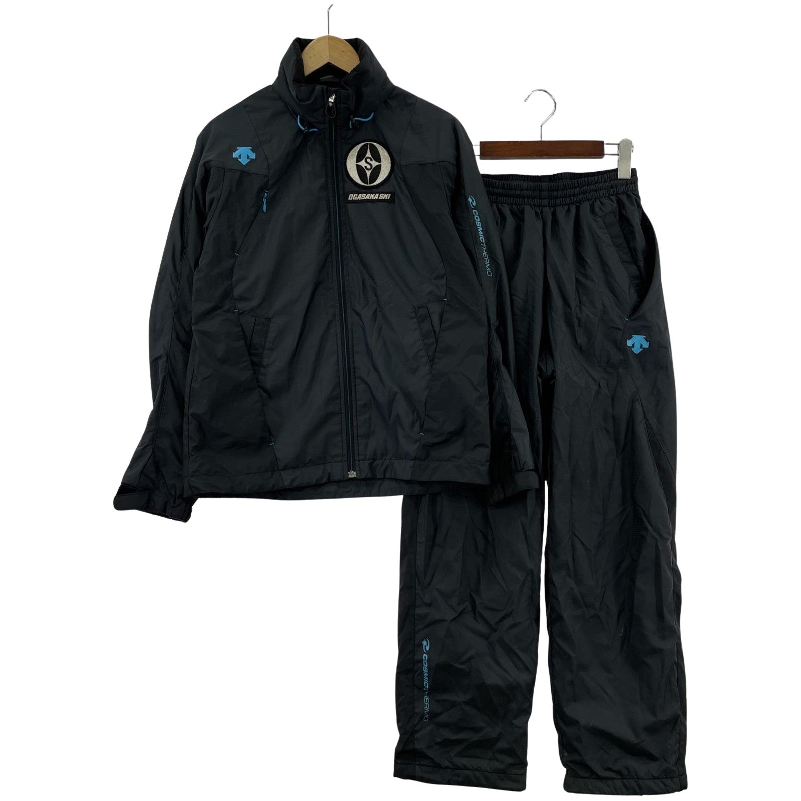 その他アウター DESCENTE×OGASAKA SKI ウィンドブレーカー/セットアップ S ブラック