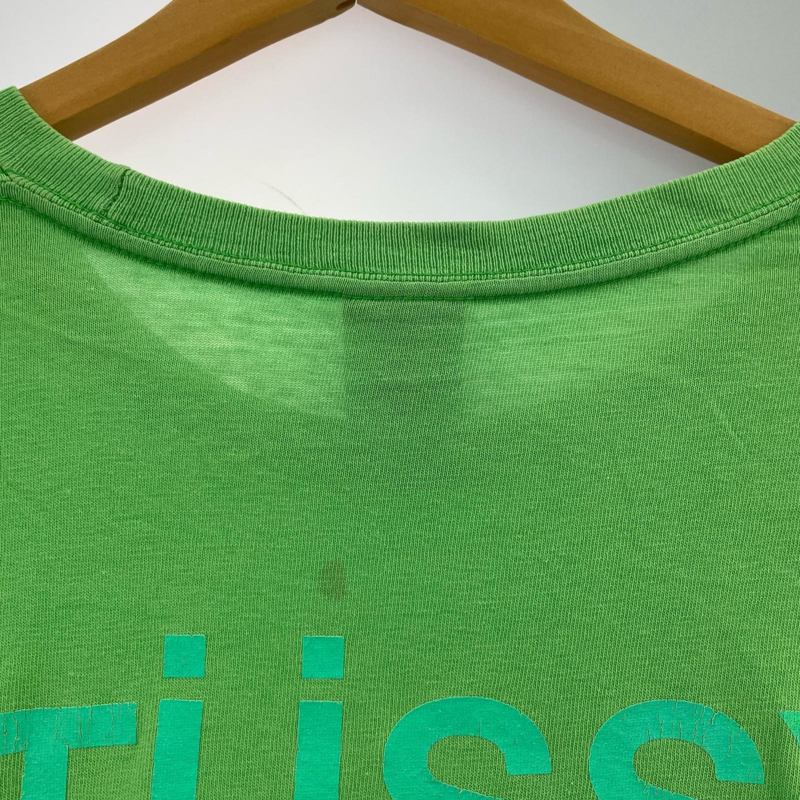 その他トップス STUSSY マルチプリントTee L 黄緑 L