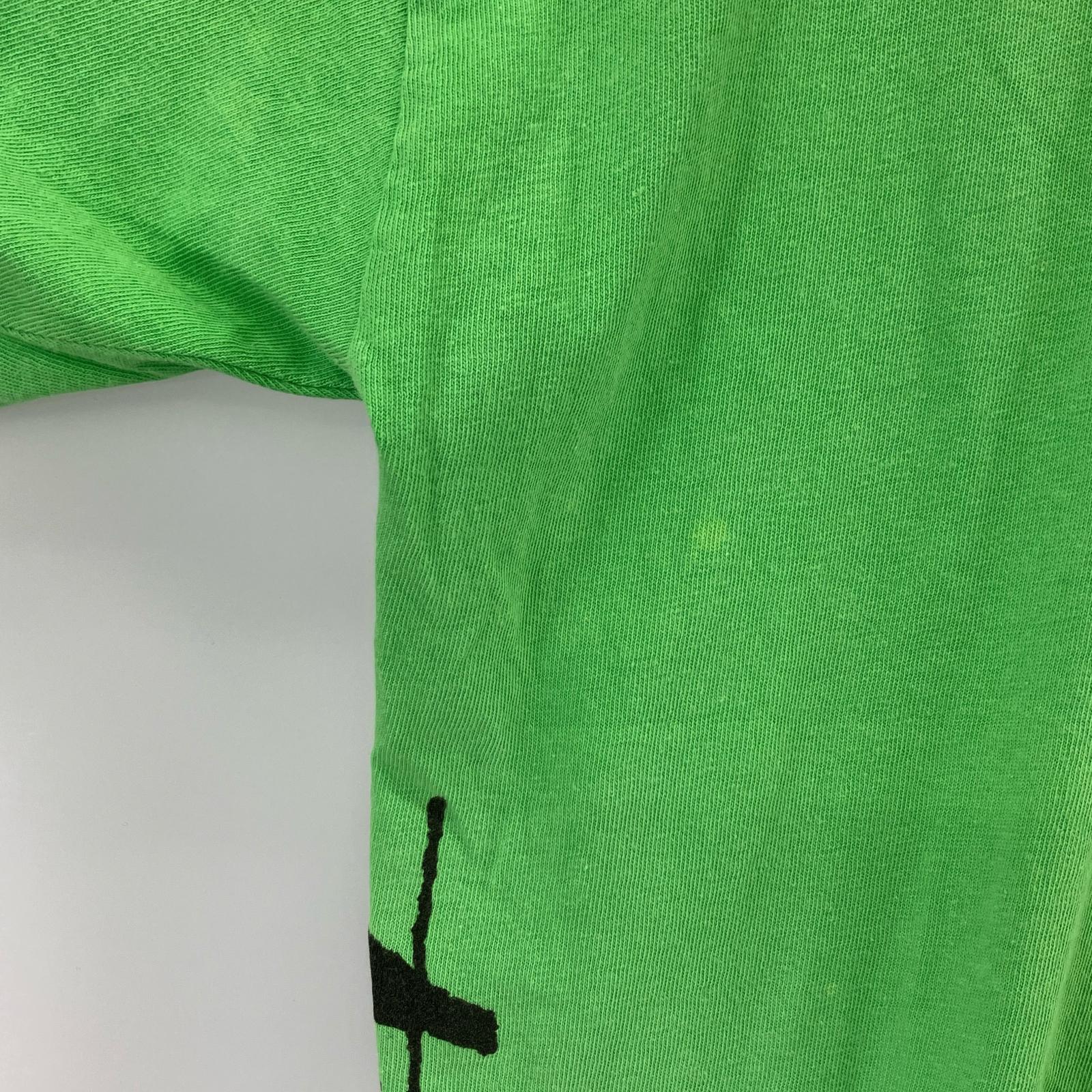 その他トップス STUSSY マルチプリントTee L 黄緑 L