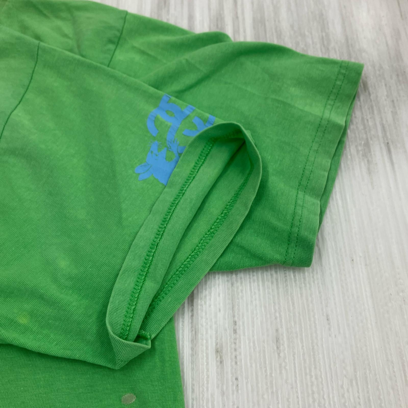 その他トップス STUSSY マルチプリントTee L 黄緑 L