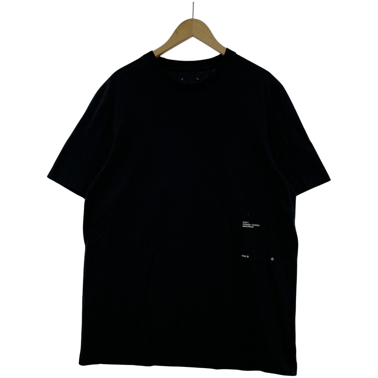 半袖Ｔシャツ Silk Patch S/S Tee 黒 (M) M ブラック