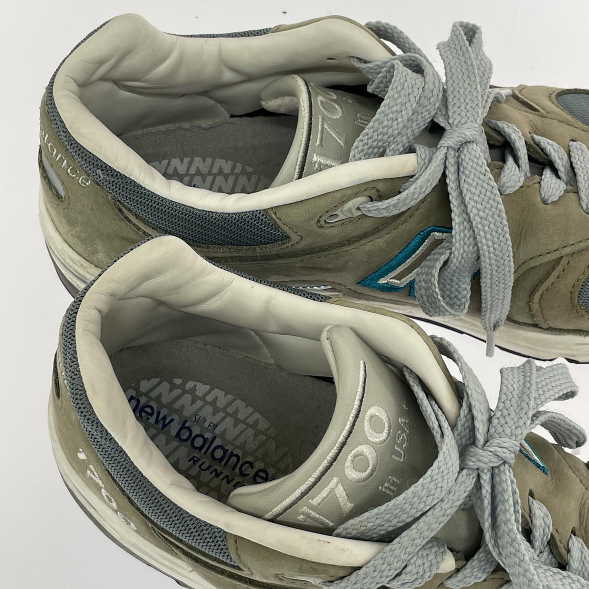スニーカー NEW BALANCE 1700 USA製 27.0cm 27cm (US9 UK8 1/2 EU44) カーキ
