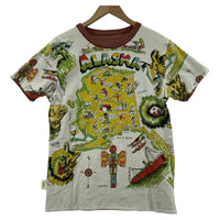 半袖Ｔシャツ リバーシブル 茶白 (M) M