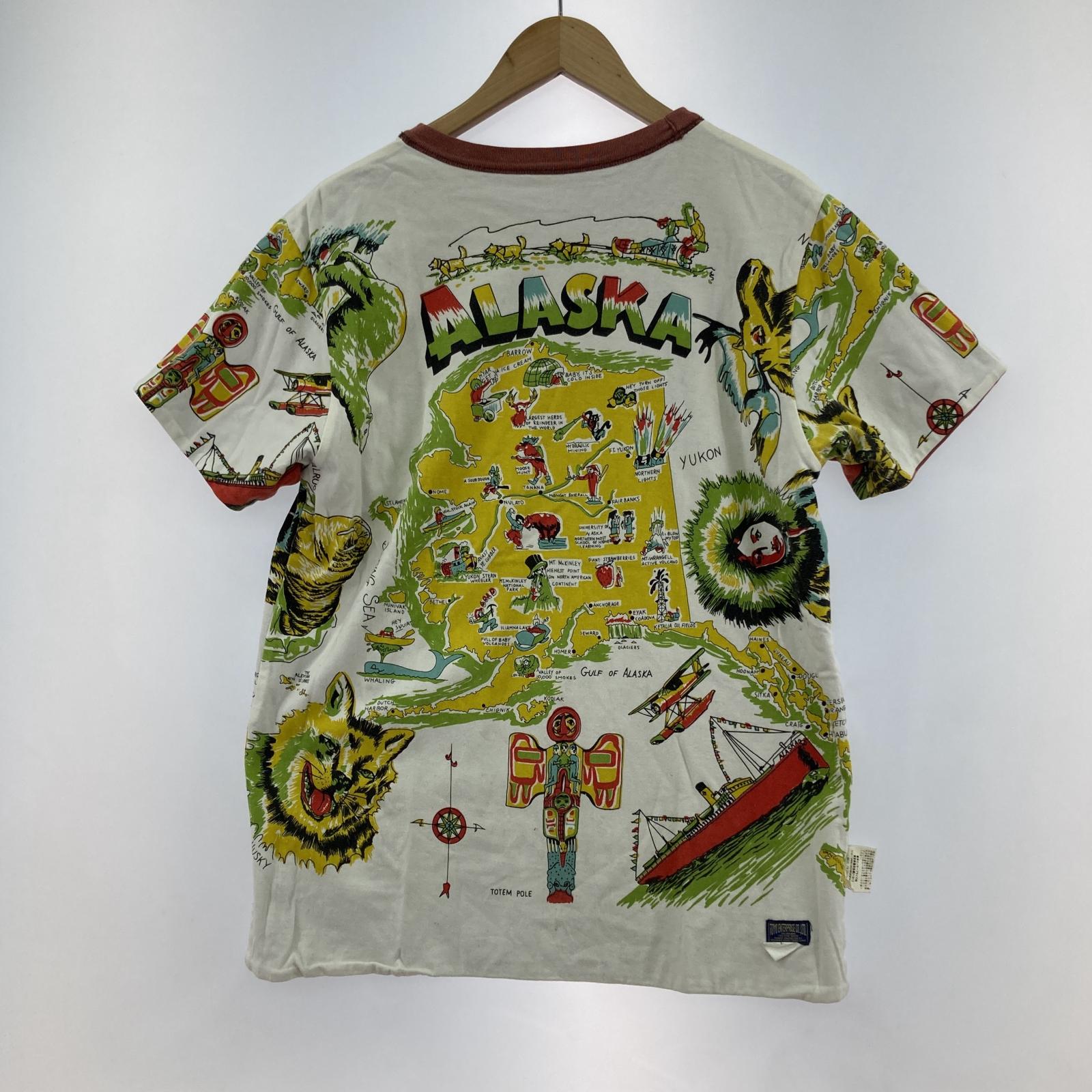 半袖Ｔシャツ リバーシブル 茶白 (M) M