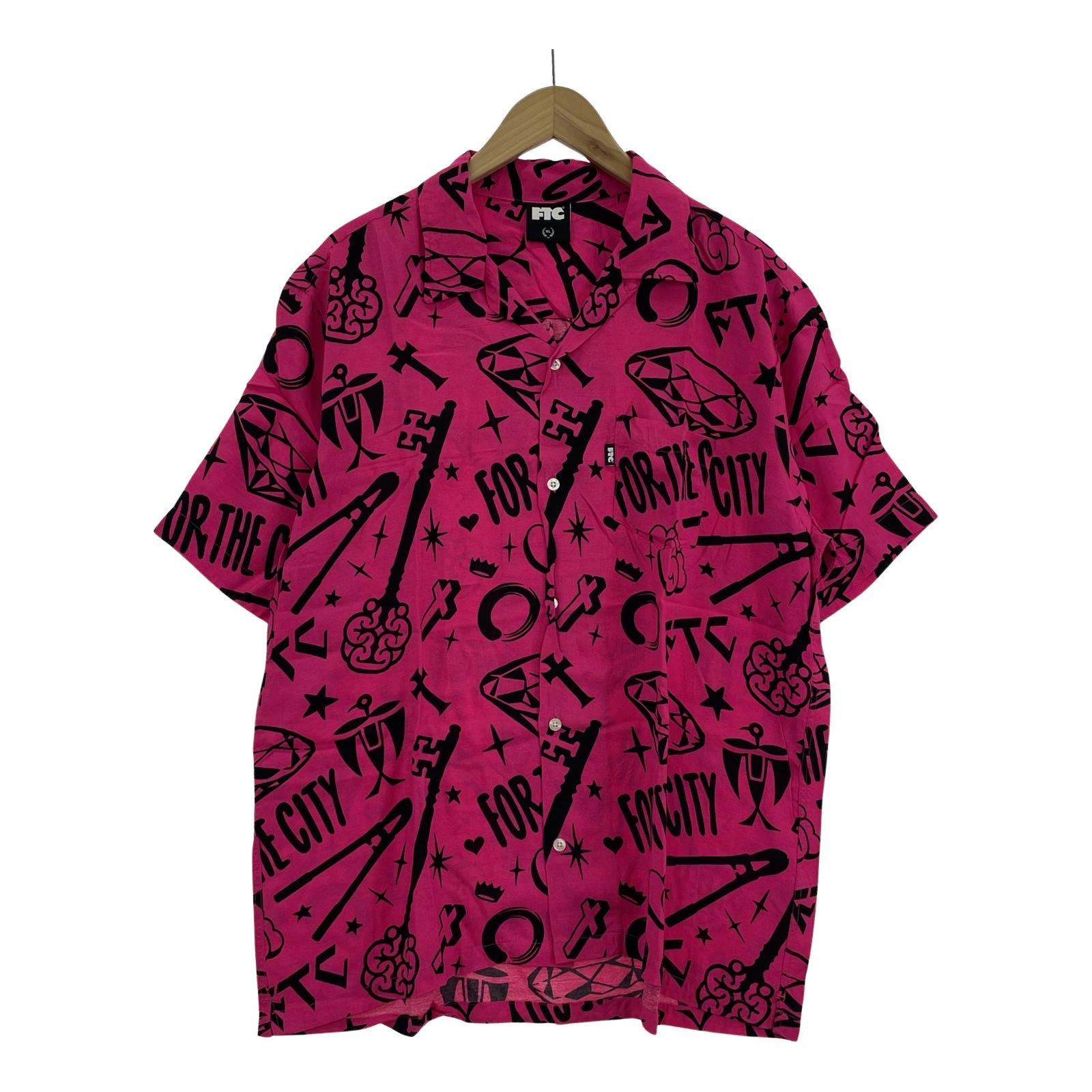 長袖シャツ FTC×MIKE GIANT FTC RAYON SHIRT