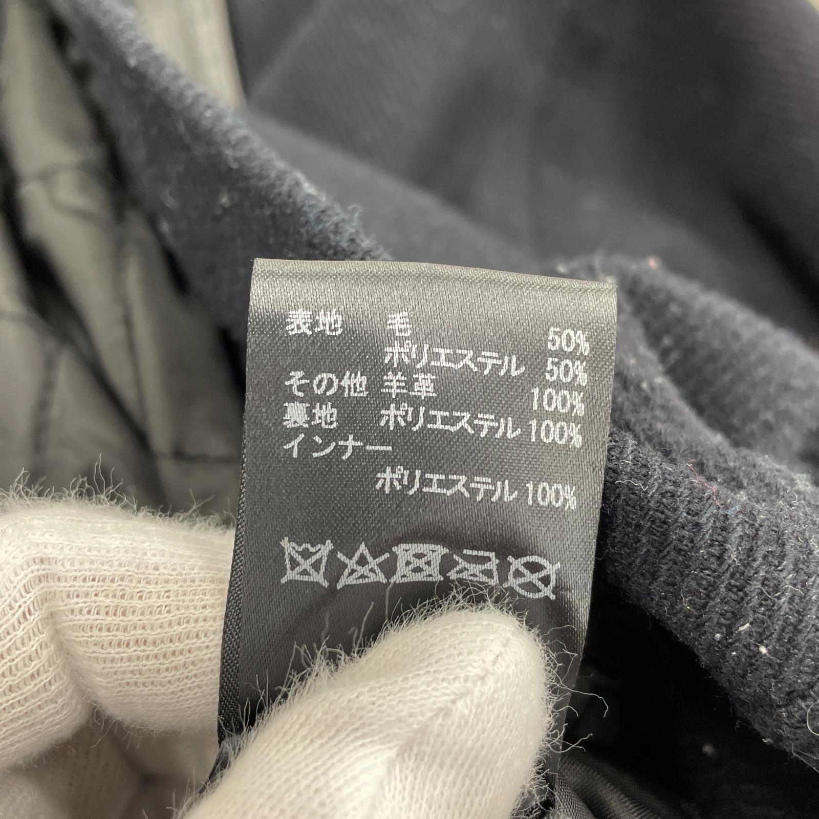 その他アウター FTC 21AW ｼﾞｯﾌﾟｱｯﾌﾟ ｳｰﾙｼﾞｬｹｯﾄ 青 (M) M ブラック