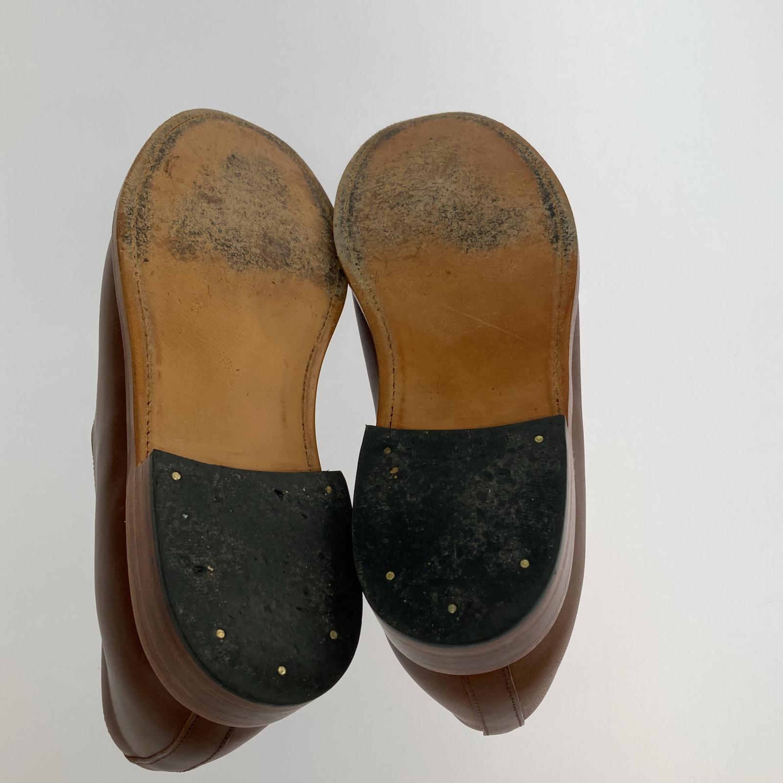 その他靴 unmarked loafer whiskey embroidery ブラウン