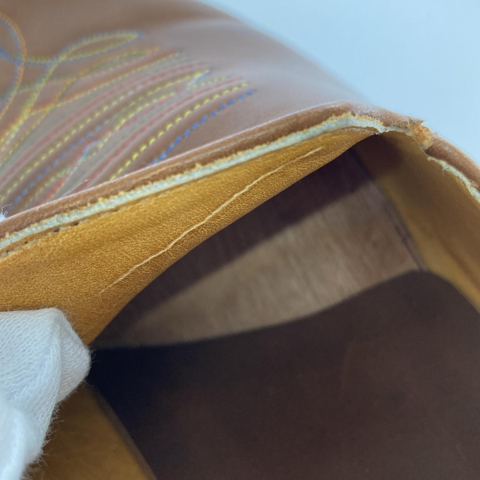 その他靴 unmarked loafer whiskey embroidery ブラウン