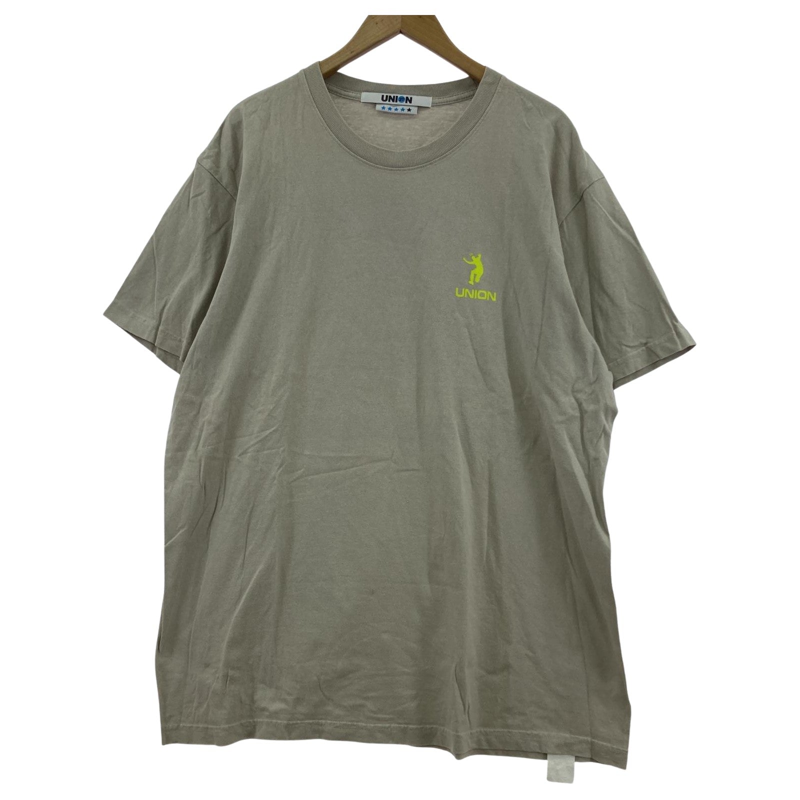 その他トップス UNION プリントTシャツ コンクリート (4) ベージュ