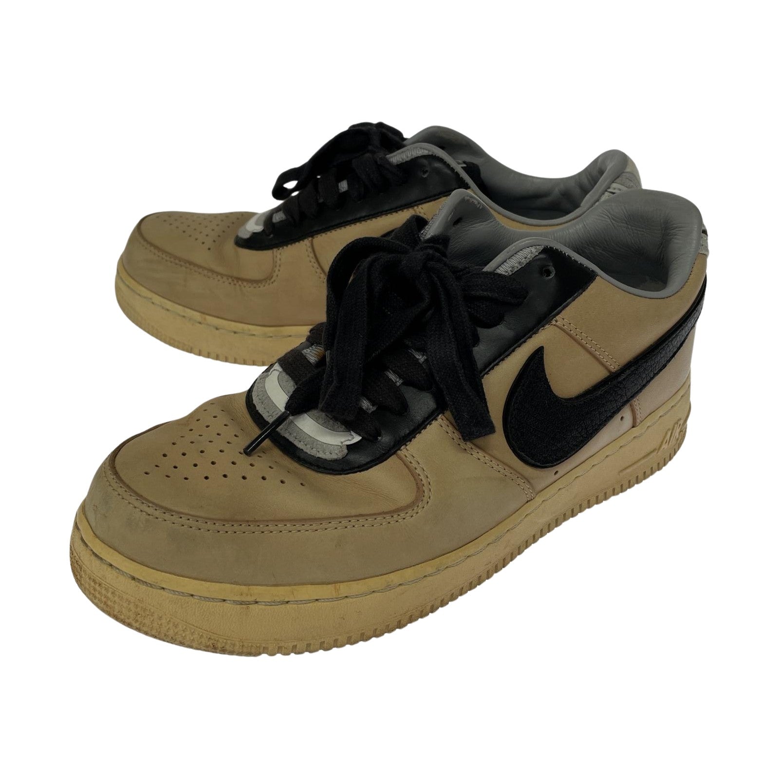 スニーカー NIKE Riccardo Tisci Air Force 26cm (US8 UK7 1/2 EU42) ベージュ