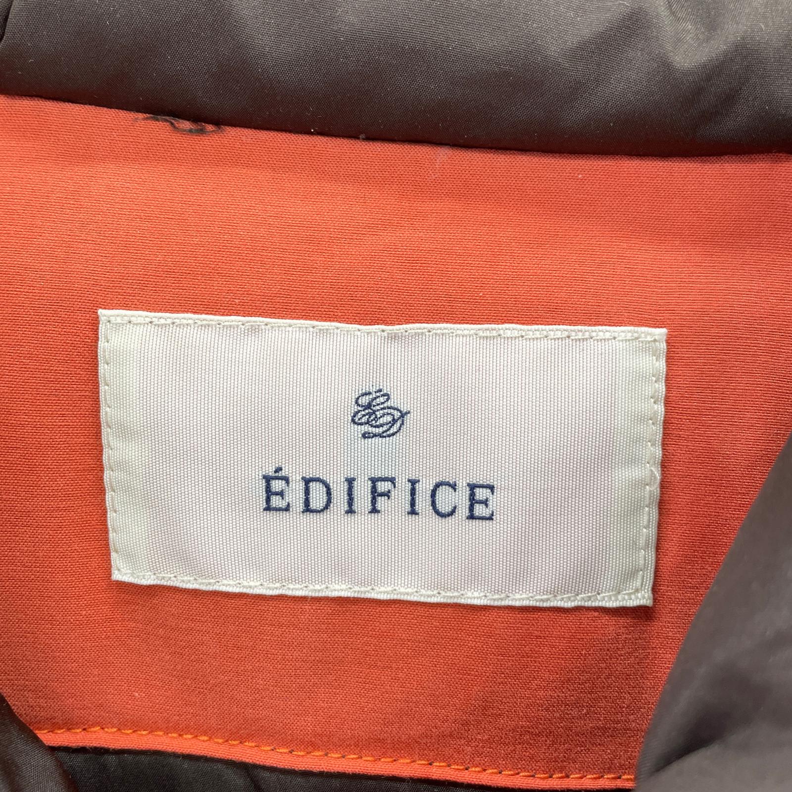 その他アウター EDIFICE ﾌｧｰ付きﾀﾞｳﾝｼﾞｬｹｯﾄ 44 オレンジ