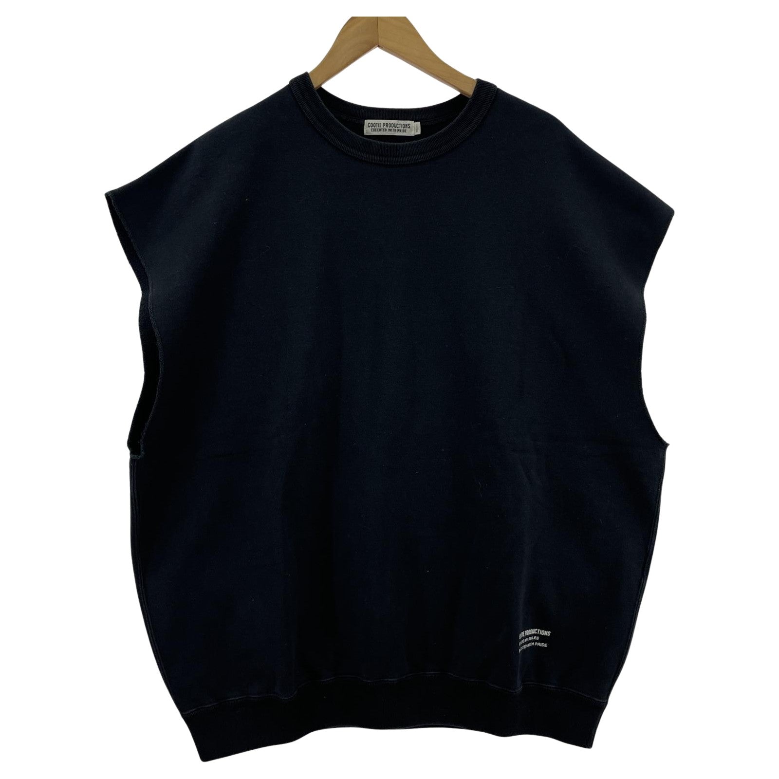 その他トップス COOTIE Inlay Sweat Cut Off Sle S ブラック