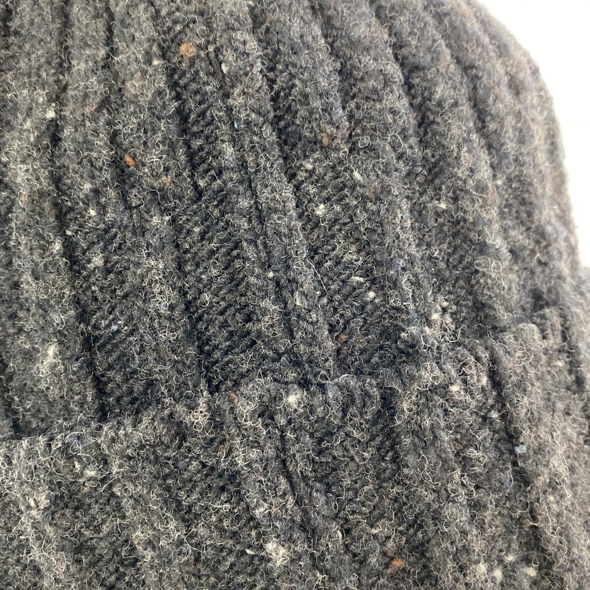 その他帽子 everyone low gauge speckled knit cap ﾋﾞｰﾆｰ ｸﾞﾚｰ F グレー