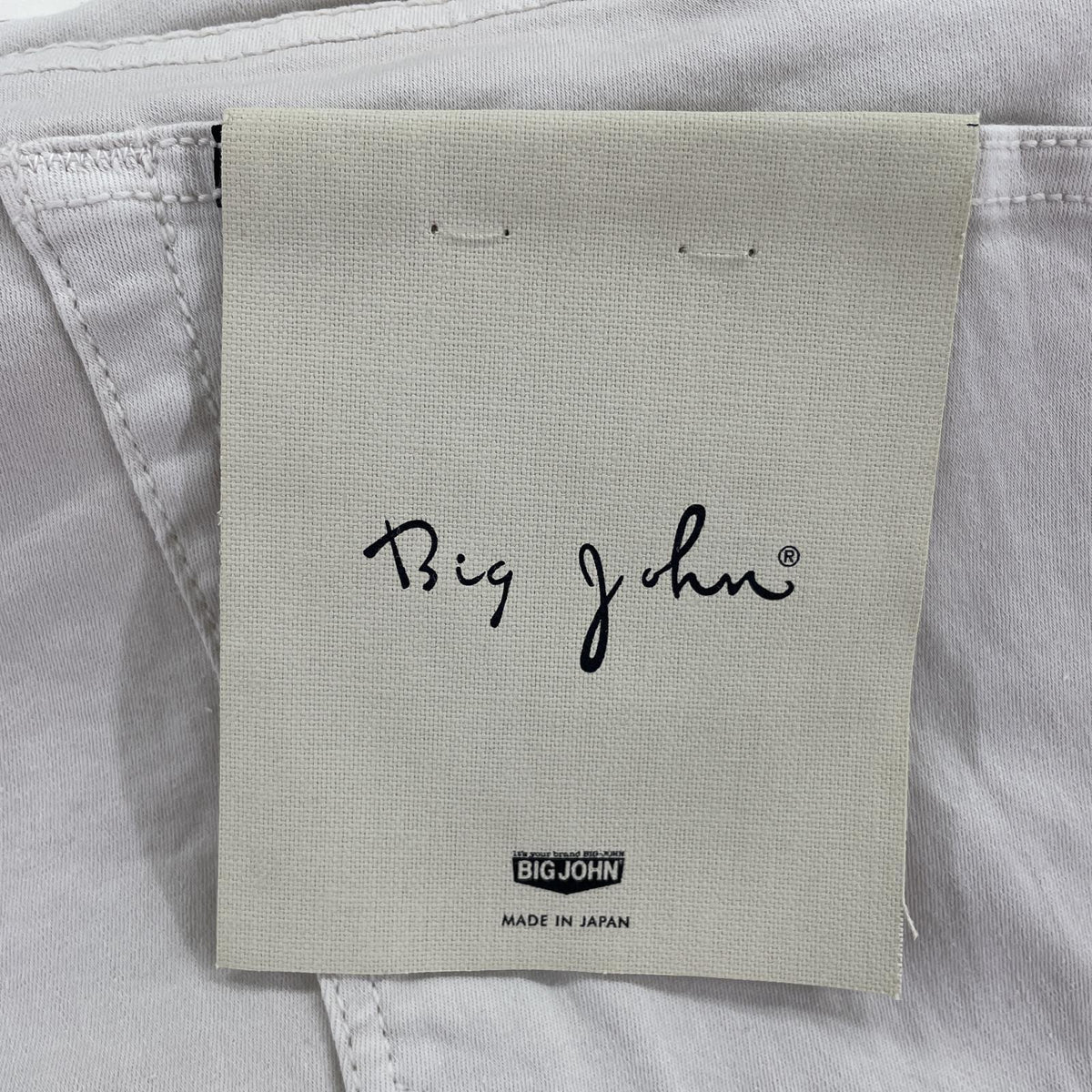 その他ボトムス Big John CARROT LEG テーパードパンツ ホワイト