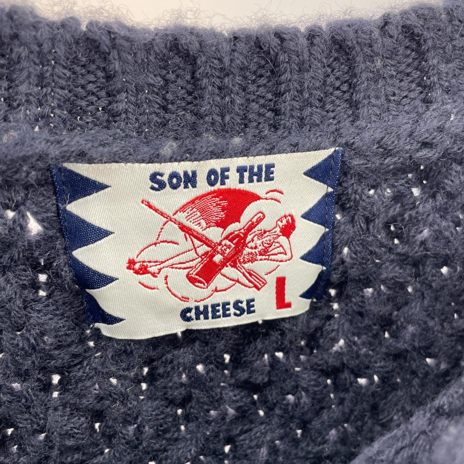 その他トップス SON OF THE CHEESE ﾆｯﾄｾｰﾀｰ L