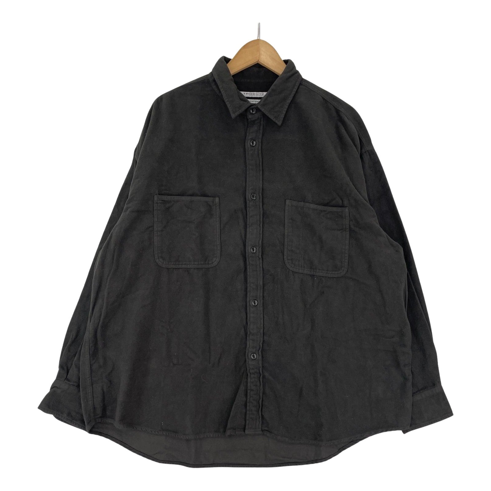 長袖シャツ Journal Standard TRISECT2 The FAT Shirt 　グレー　M M ブラック
