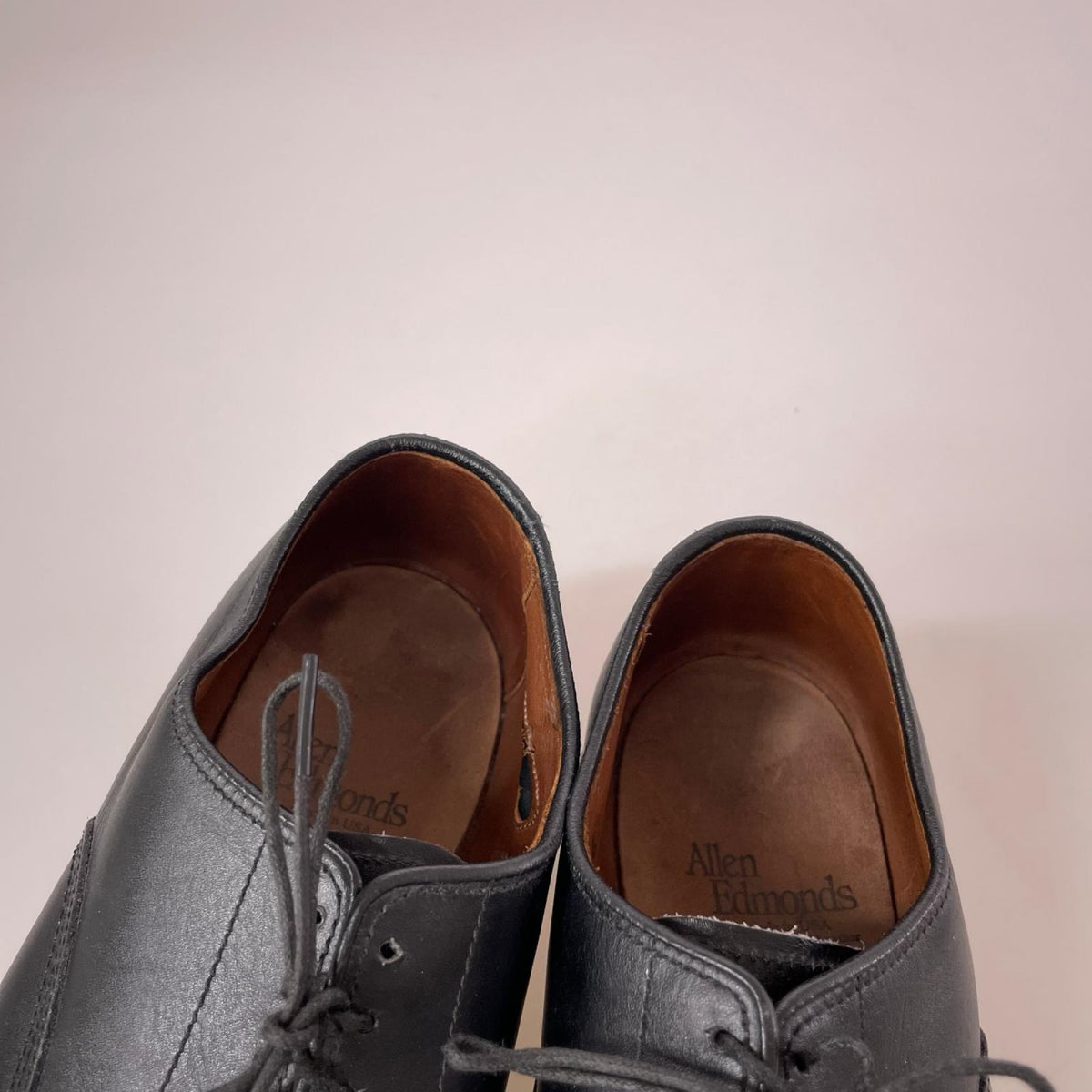 その他靴 Allen Edmonds 5615 PARK AVENUE ｽﾄﾚｰﾄﾁｯﾌﾟﾚｻﾞｰｼｭｰｽﾞ 6 ブラック
