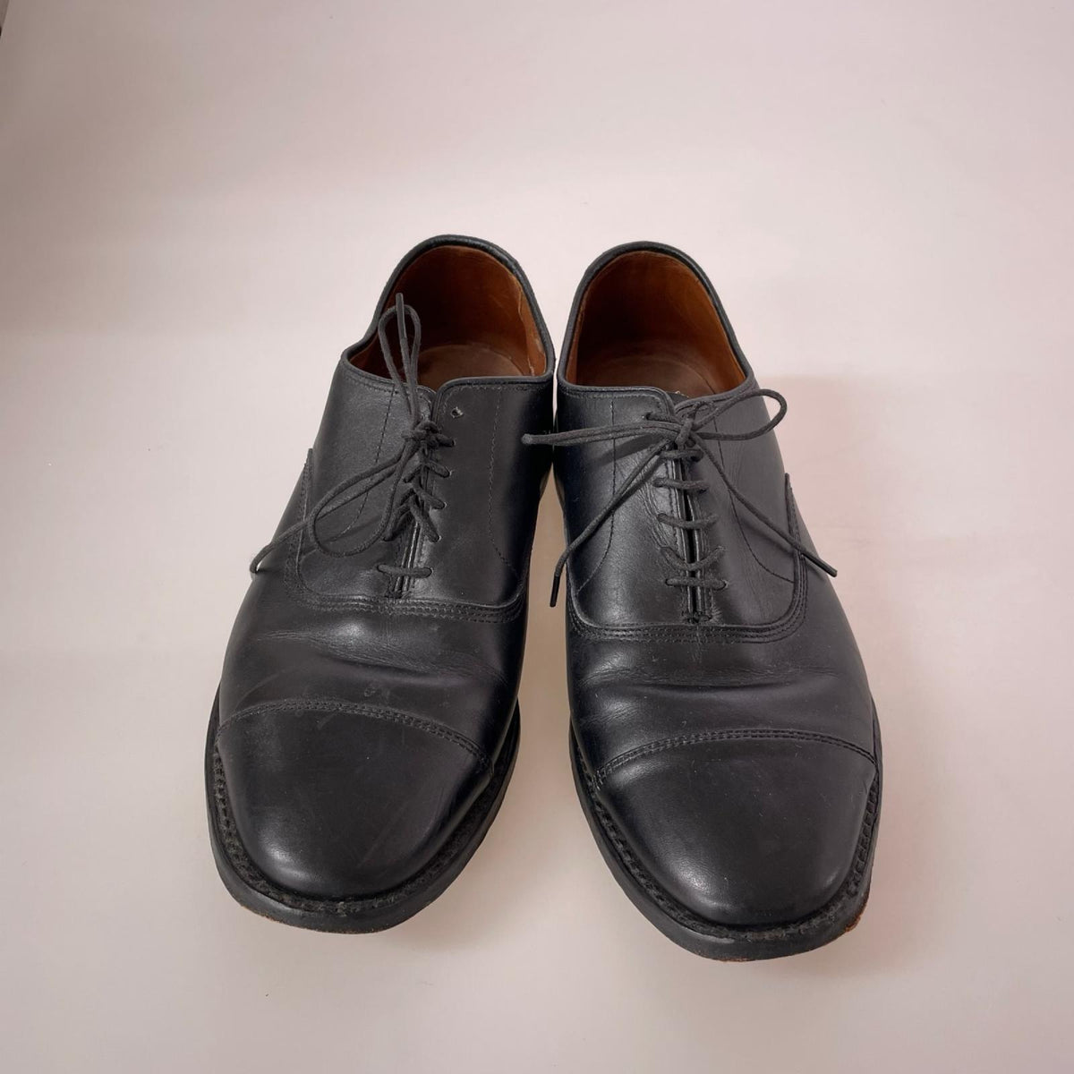 その他靴 Allen Edmonds 5615 PARK AVENUE ｽﾄﾚｰﾄﾁｯﾌﾟﾚｻﾞｰｼｭｰｽﾞ 6 ブラック