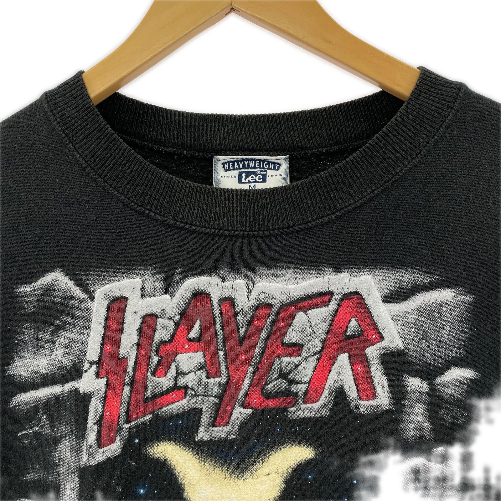 その他トップス SLAYER 90s Lee ボディ LIVE INTRUSION スウェット M M ブラック