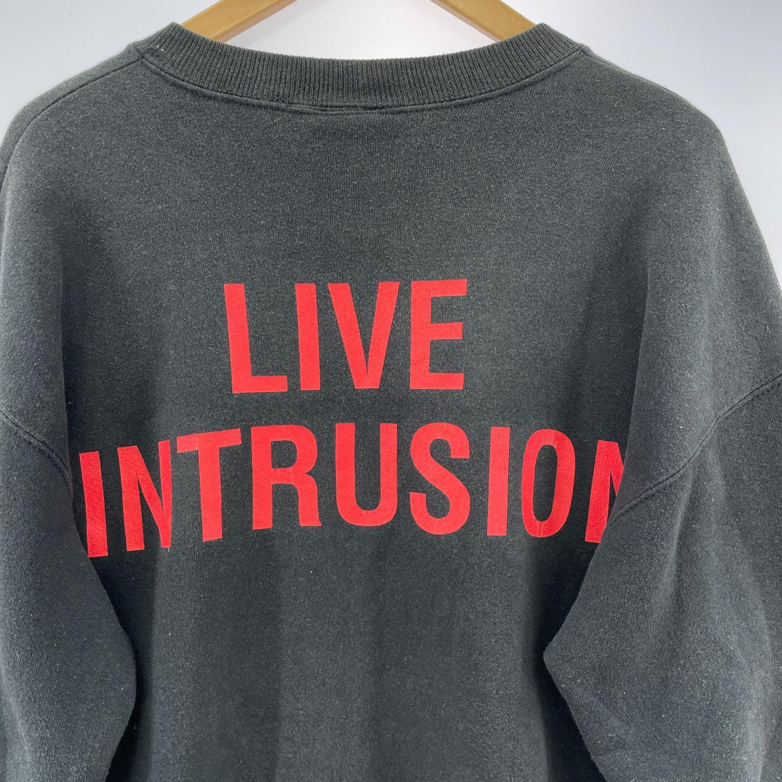 その他トップス SLAYER 90s Lee ボディ LIVE INTRUSION スウェット M M ブラック