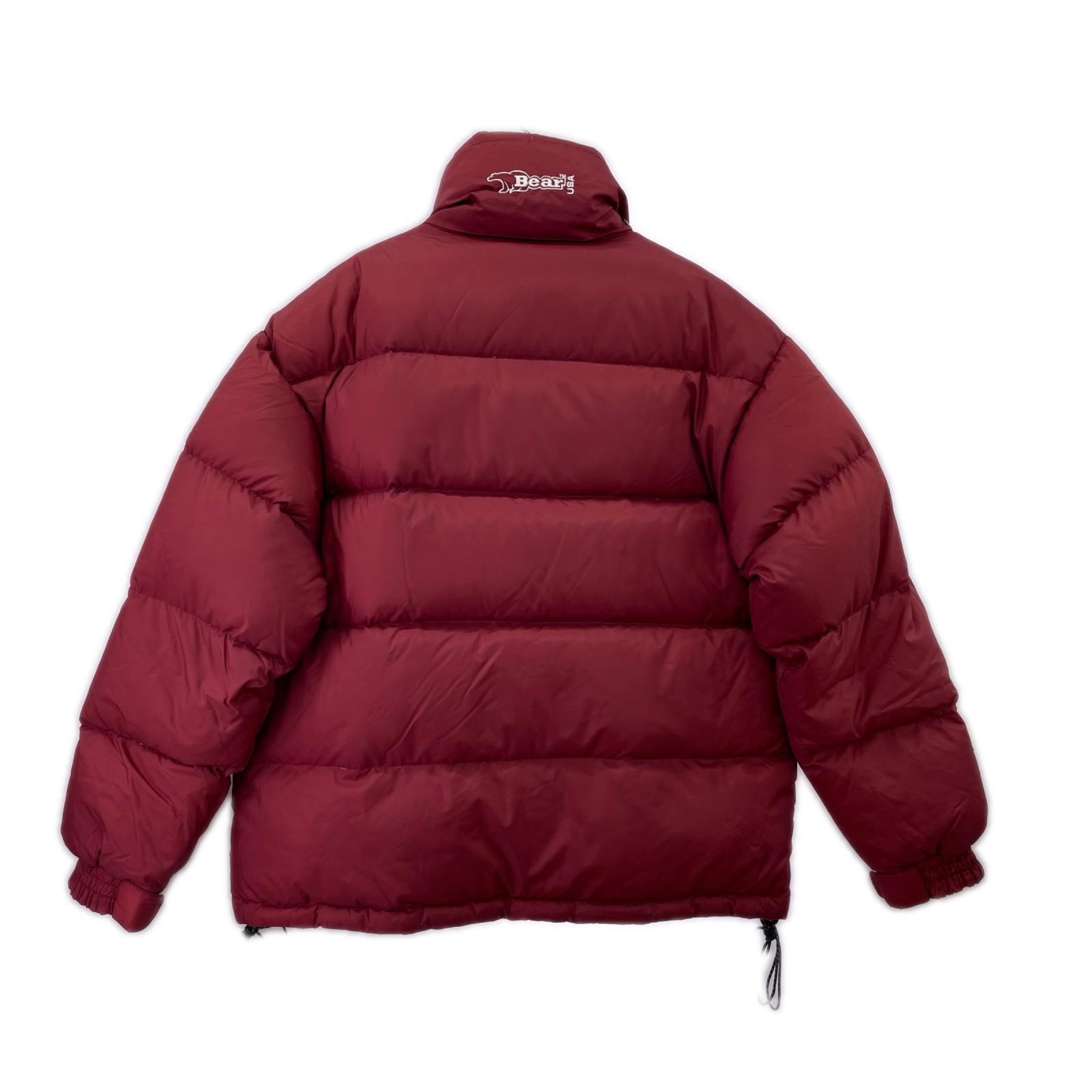 その他アウター BEAR ﾀﾞｳﾝｼﾞｬｹｯﾄ 赤 M レッド