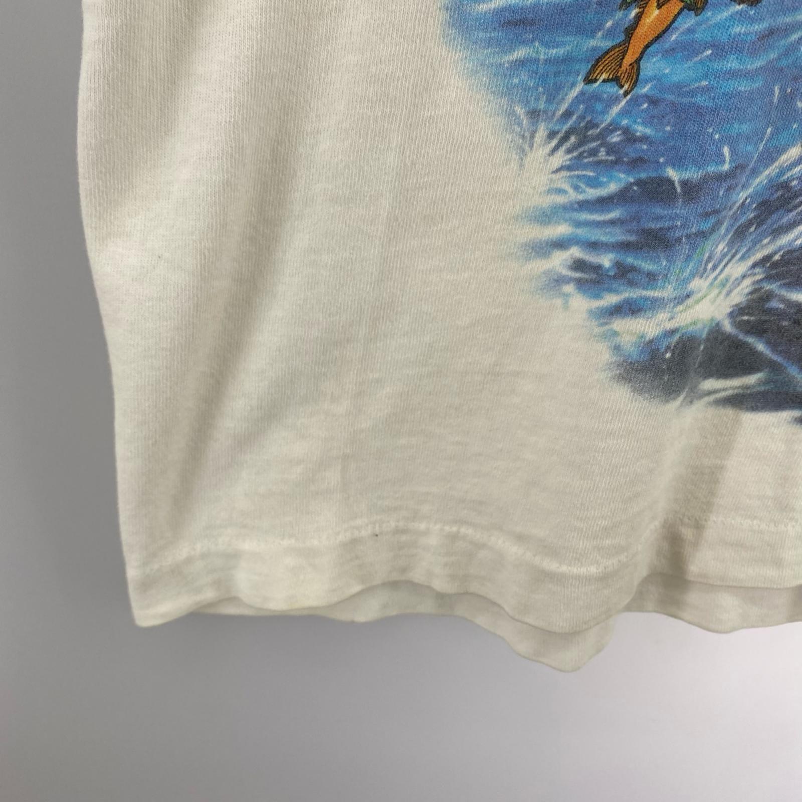 その他トップス 90s GRATEFUL DEAD Ship Of Fools バンドTee XL 白 LIQUID BLUE ホワイト
