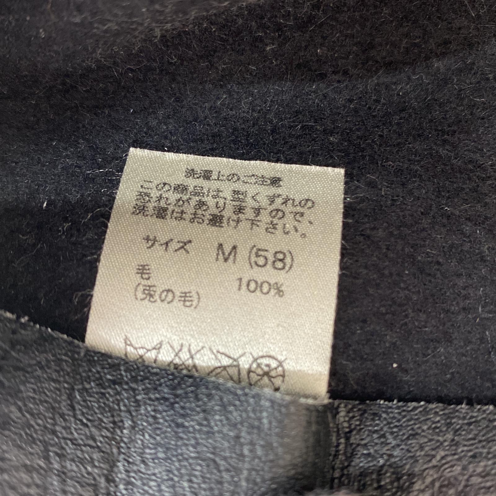 その他帽子 WACKO MARIA ラビットファー中折れハット ブラック