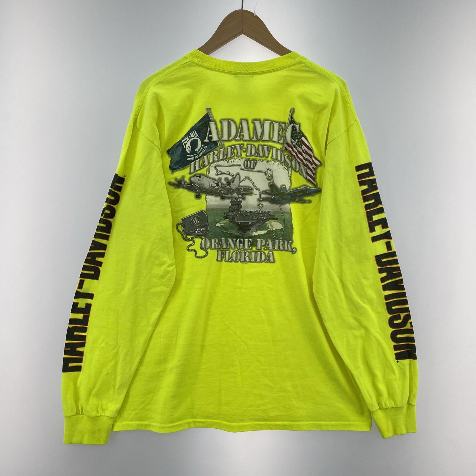 その他トップス Harley-Davidson L/S カットソー /イエロー L イエロー